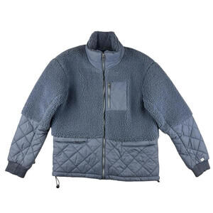 Soia & Kyo Yasmine Sherpa Jacket Blue Size XS